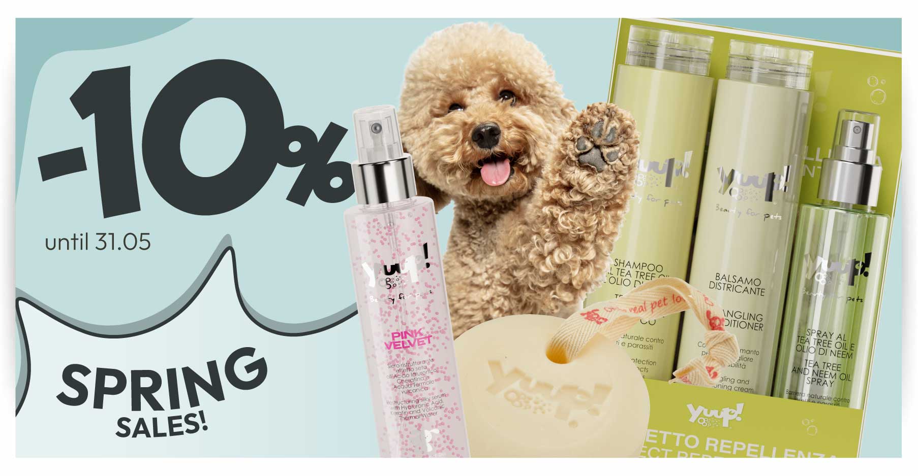 10% sui prodotti Home Repellenza - Pink Velvet - Shampoo e Balsamo solido 2in1